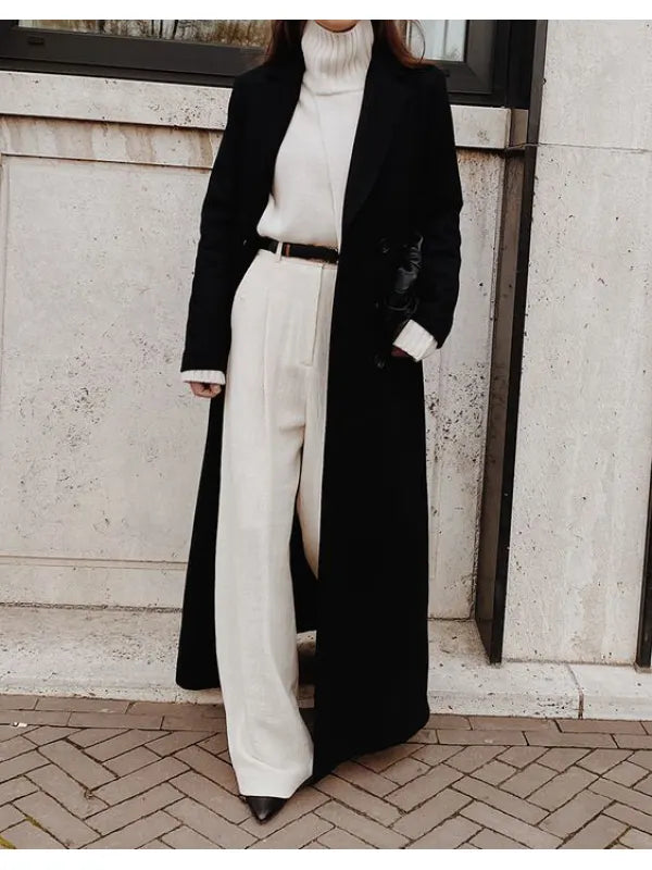 Lysse | Black Casual Winter Coat