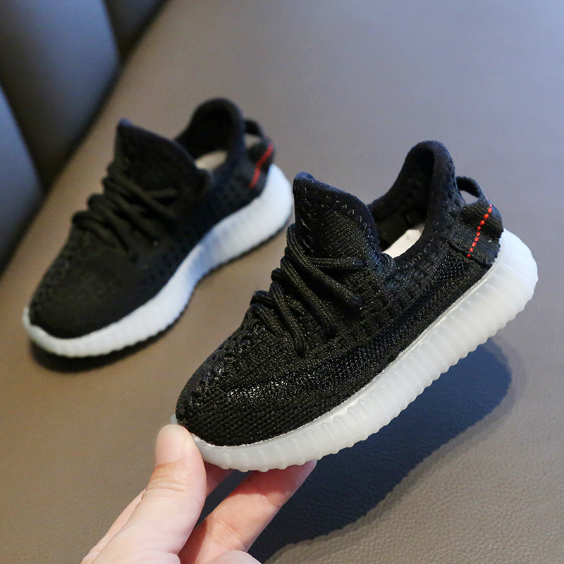 Baby-Coconut-Sneakers: Breathable Mesh Shoes