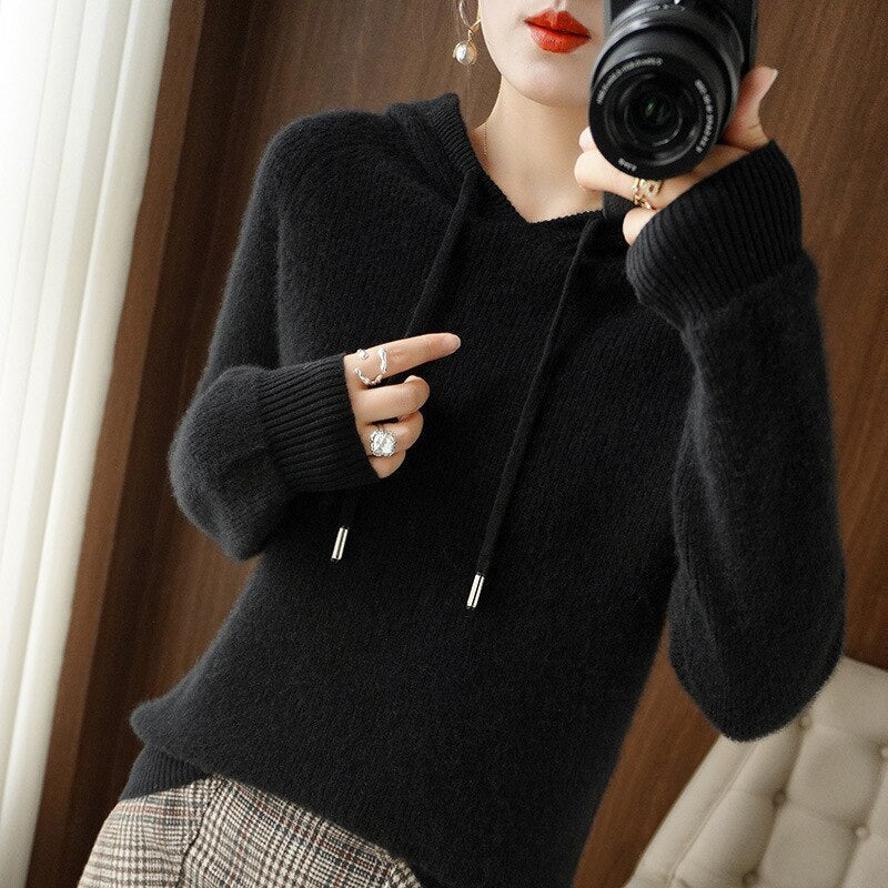 Lysse | Hooded sweater made of cashmere
