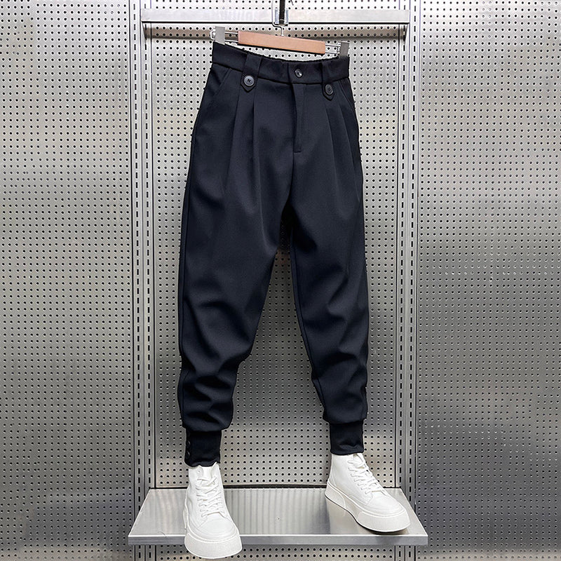 Lysse | Black Pleated Harem Pants