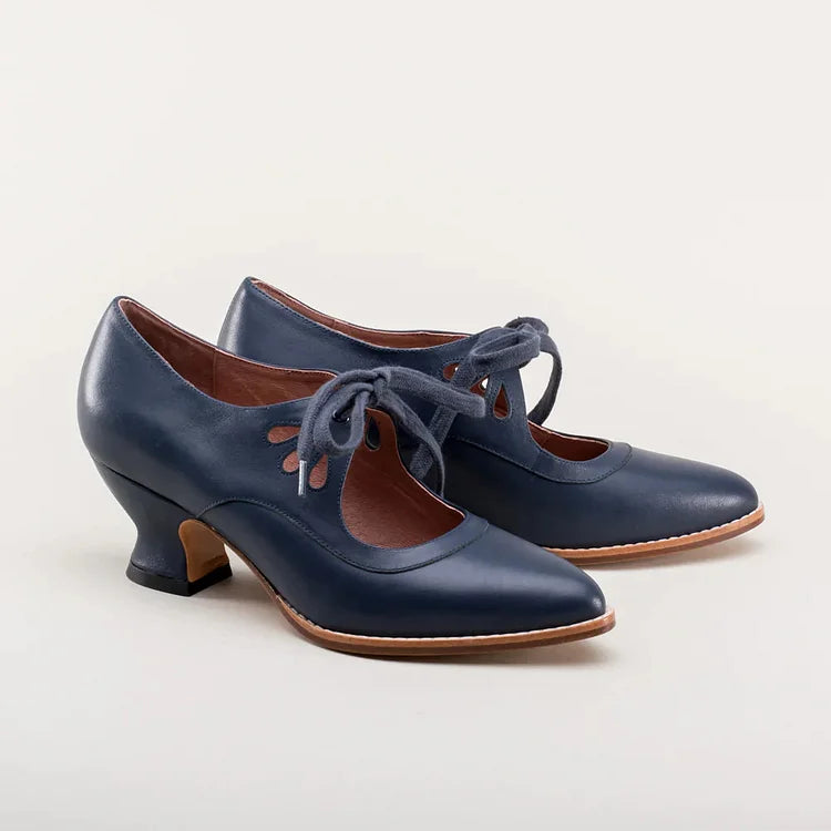Edwardian Leather Shoes For Women