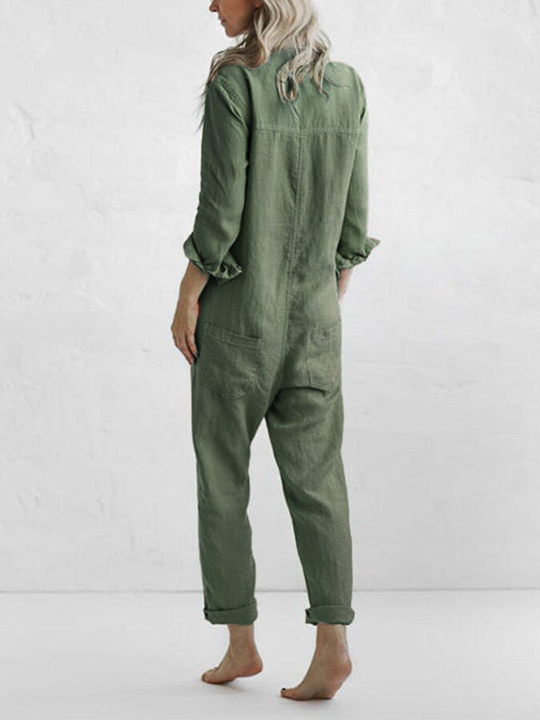 Sydneylong-Sleeved Jumpsuit