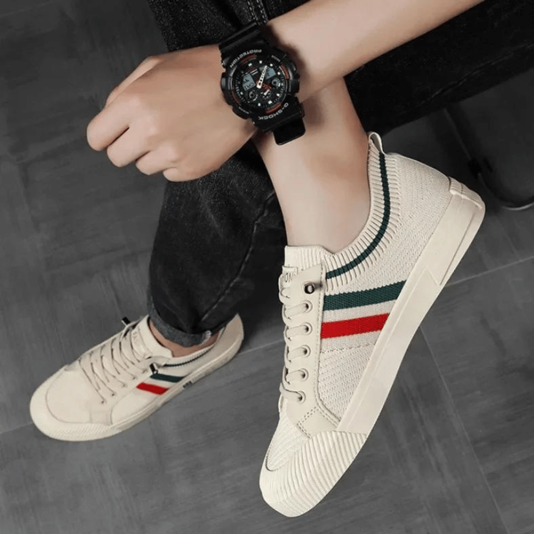 Casual Sneakers With Knit Pattern for Men