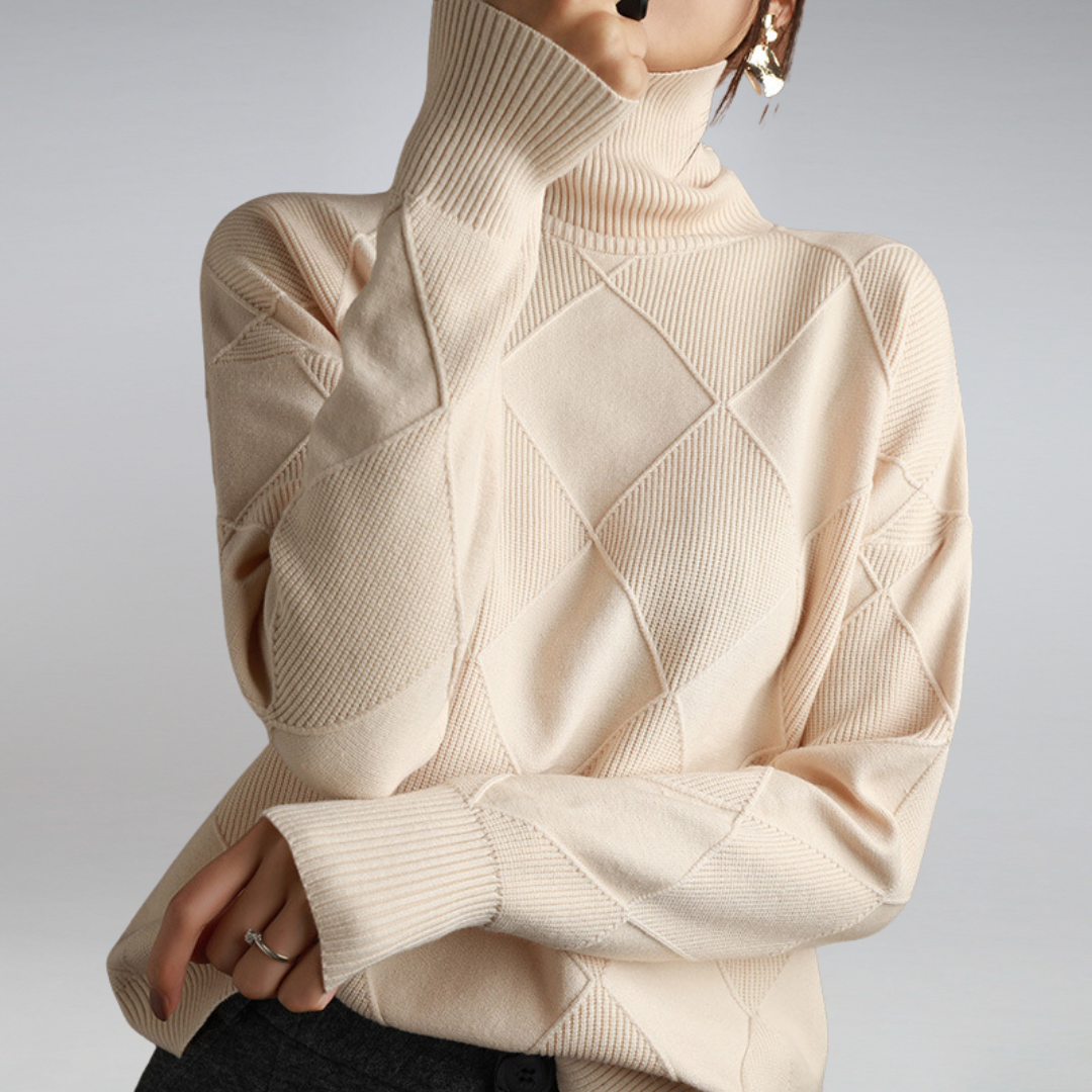 Cashmere Roll Neck Sweater - Sweater With a Luxurious Touch and Breathable Warmth