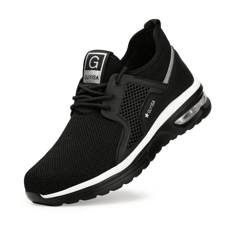 Light Slip-resistant Safety Shoes With Air Cushioning