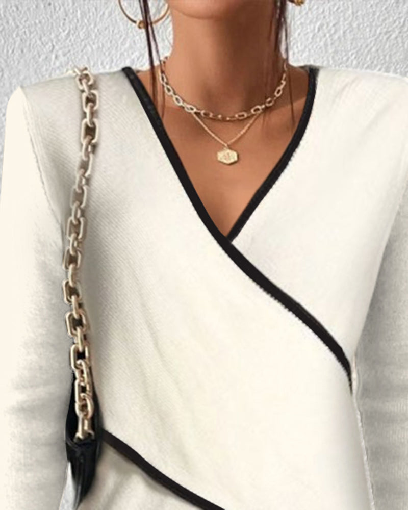 Lysse | Elegant V-neck Sweater