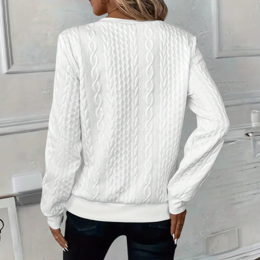 Lysse | Soft Casual Sweater with Texture for Women