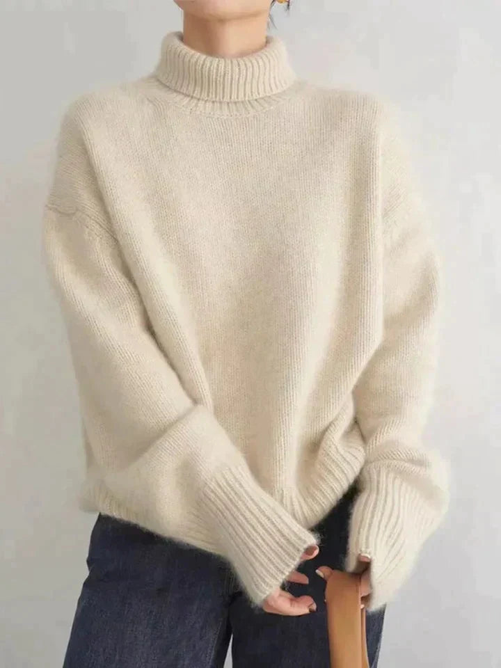 Linea Cashmere Roll Neck Sweater