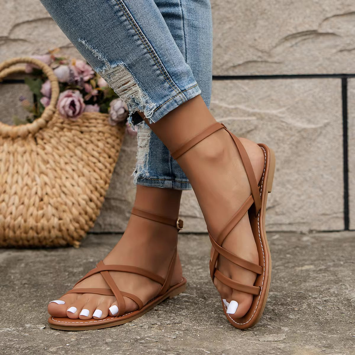 Elegant Roman Beach Fashion Sandals Women Summer