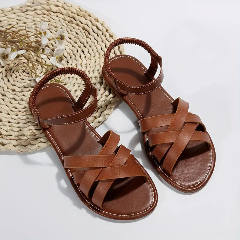Braided Flat Sandals