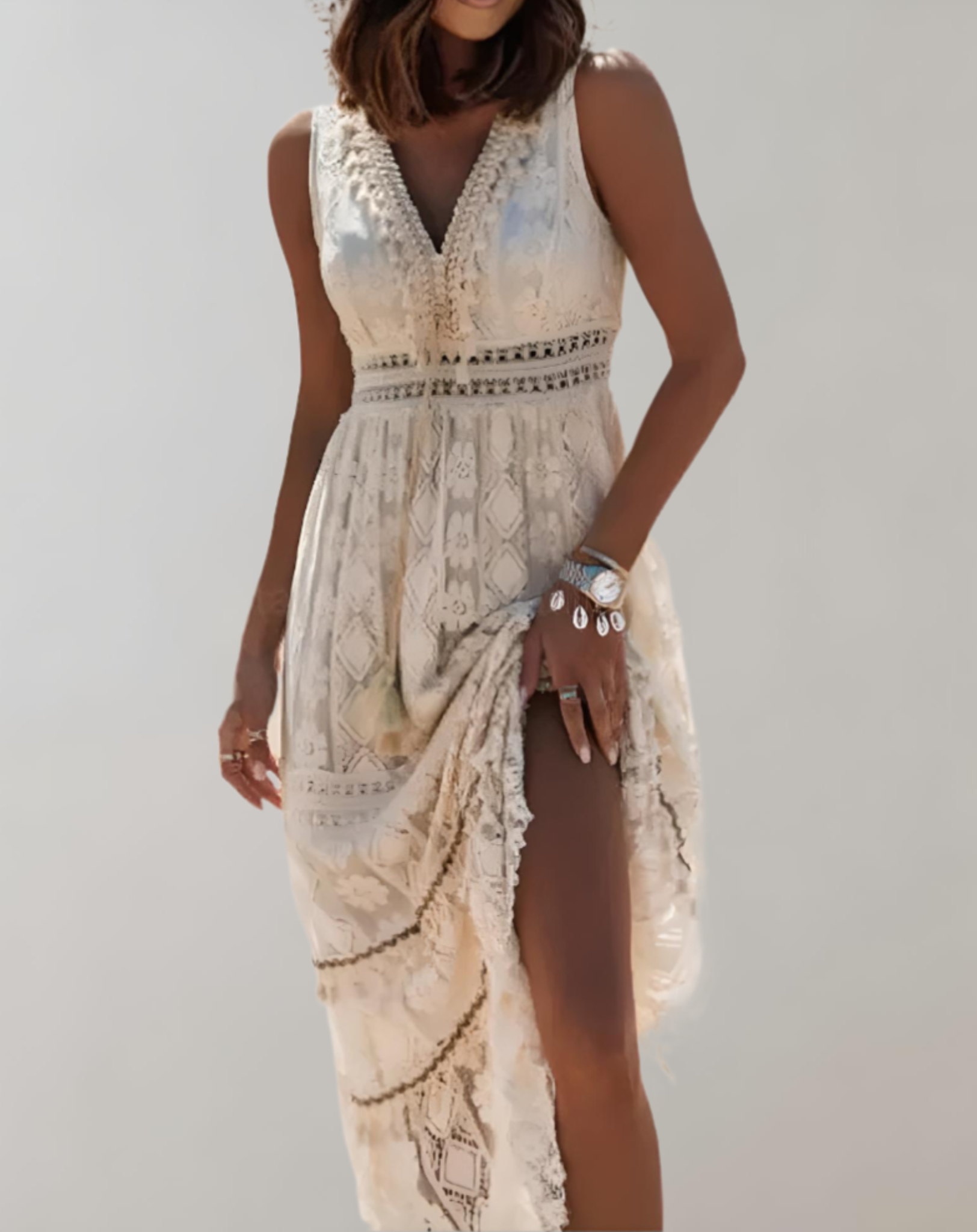 Elegant Women’s Summer Dress in Boho Style