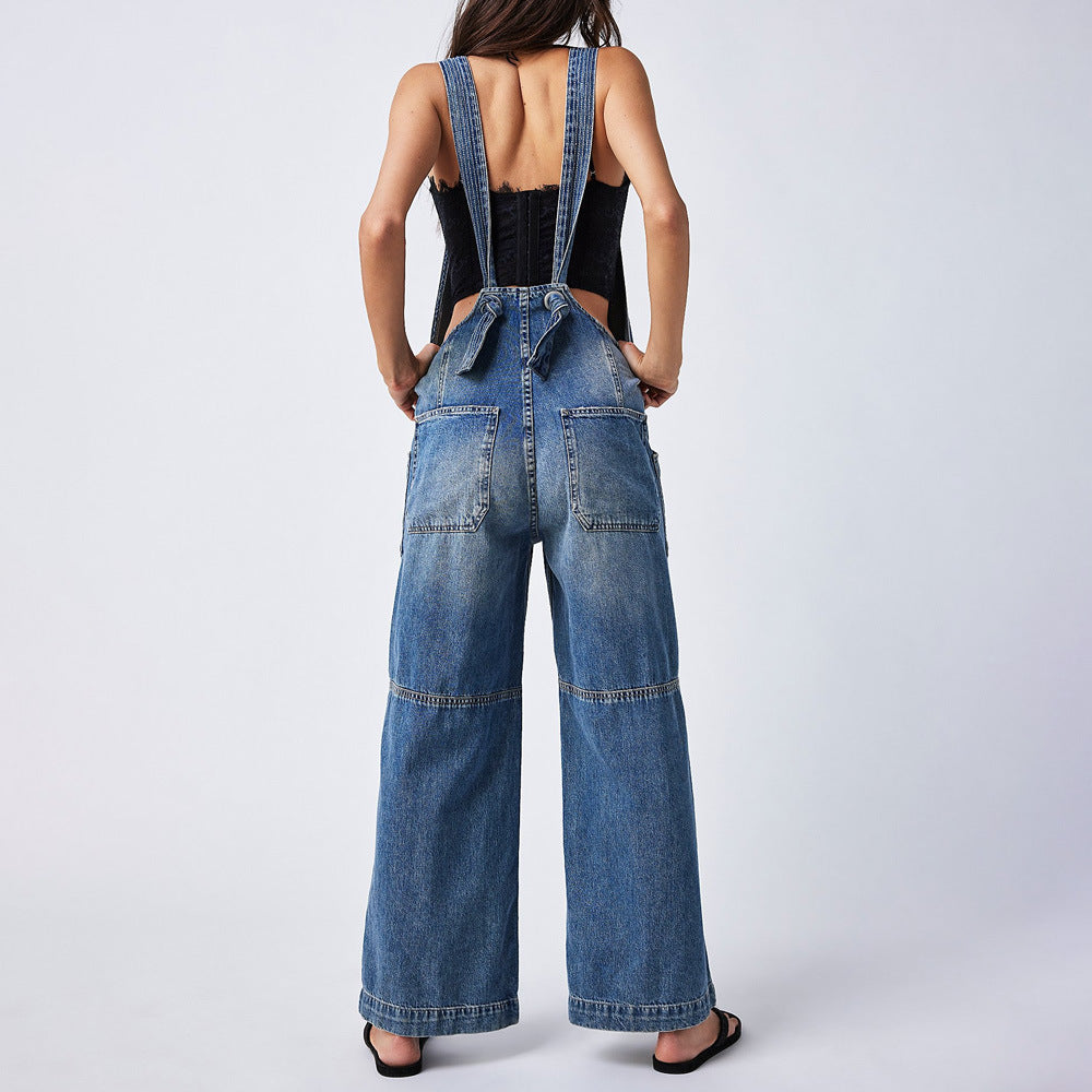 Women's Denim Overalls