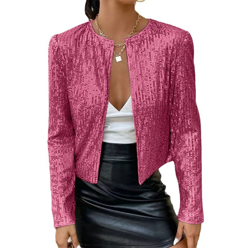 Ladies Glittering Cardigan