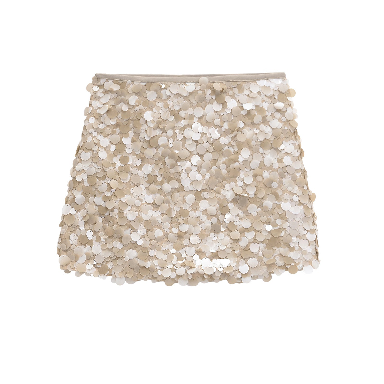Femme Sequined Mini Skirt