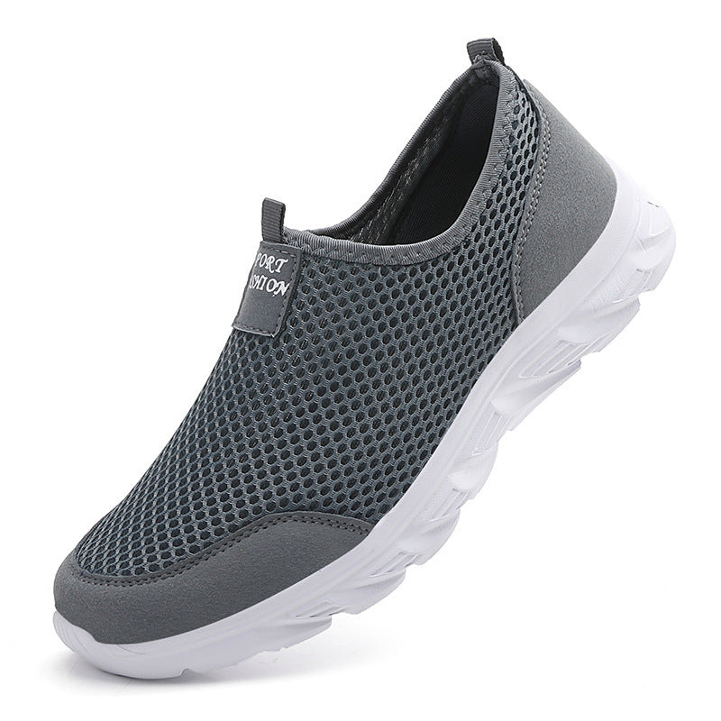 Men Breathable Slip-On Walking Sneakers