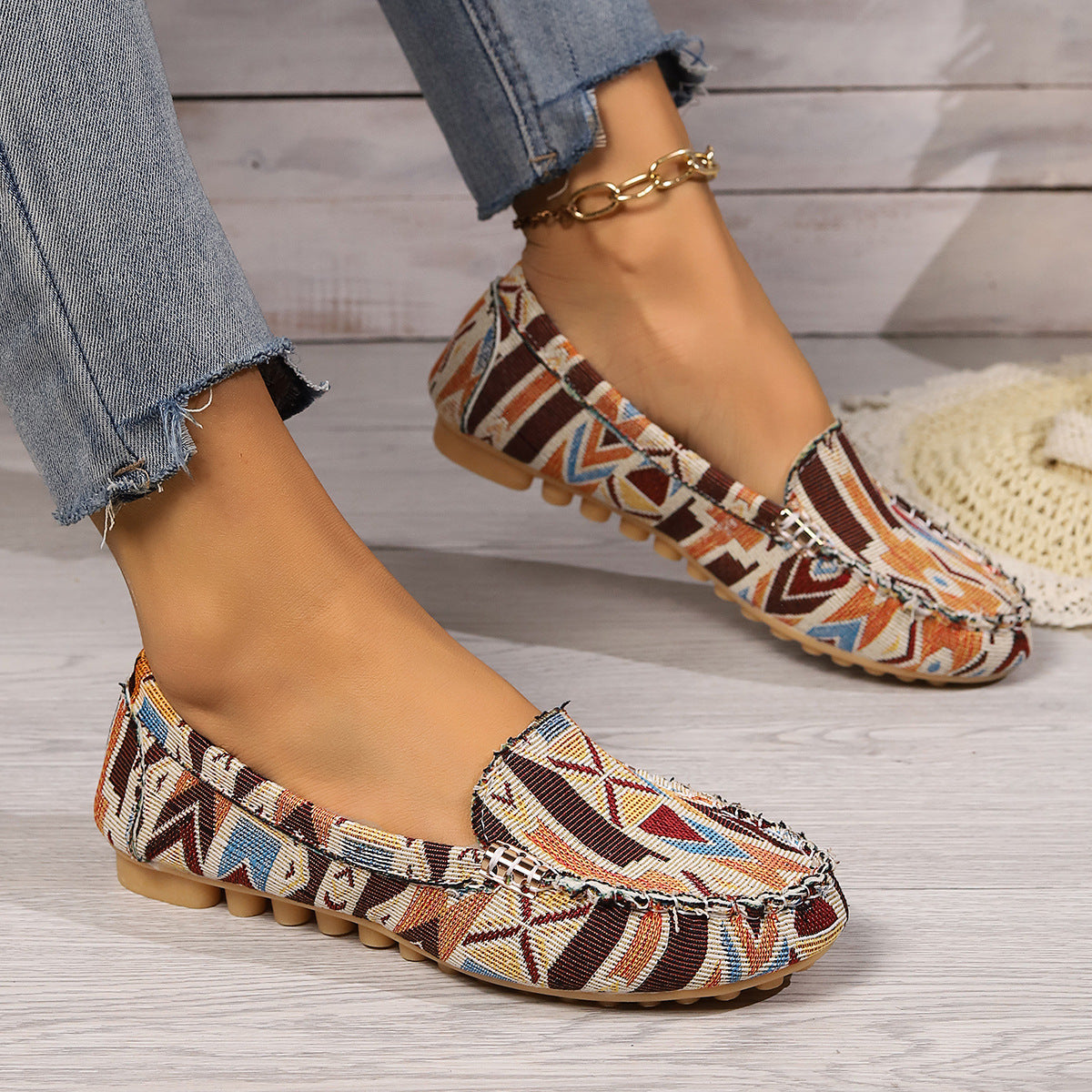 Ladies Elegant Textured Slippers