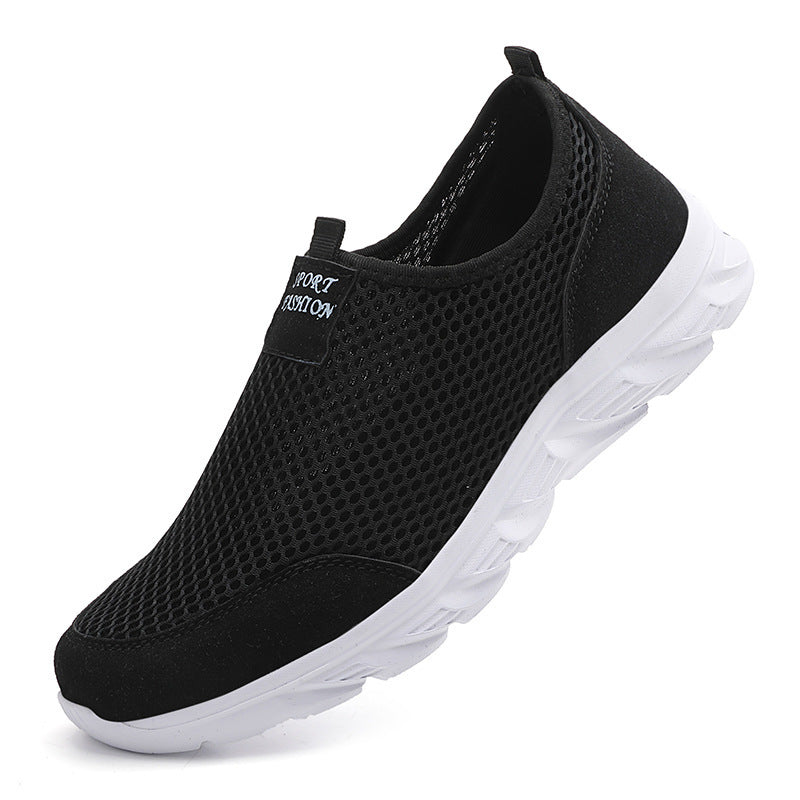 Men Breathable Slip-On Walking Sneakers