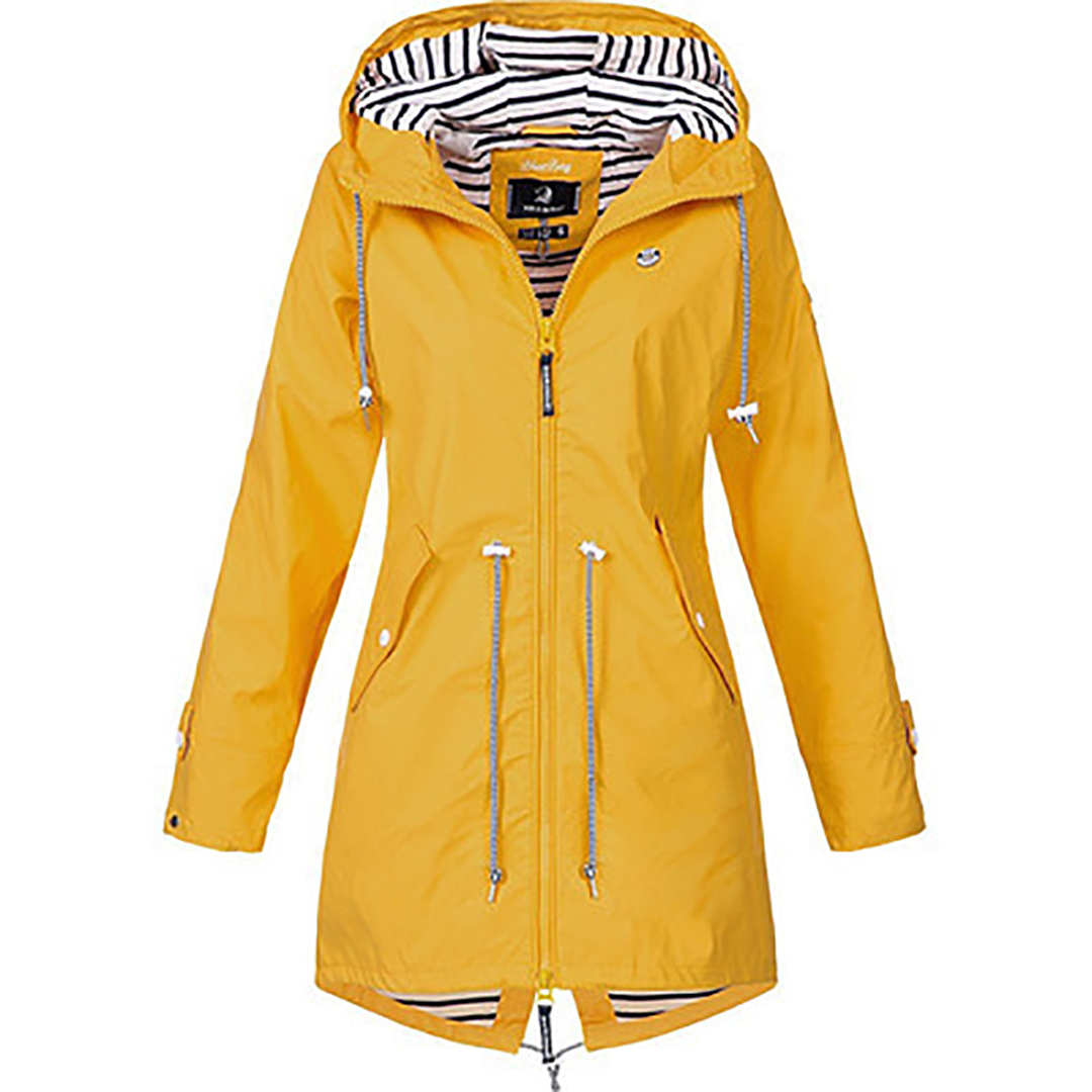 Trendy Long Raincoat for Women