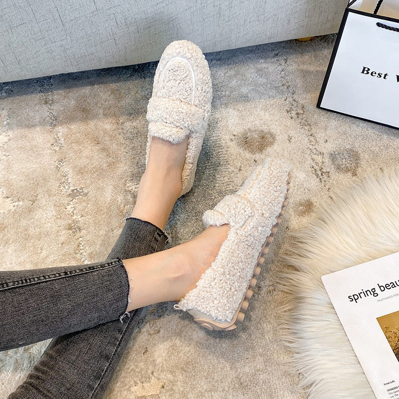 Plush Slipper Shoes