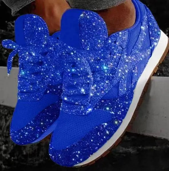 Casual Glitter Shoes With Sequins