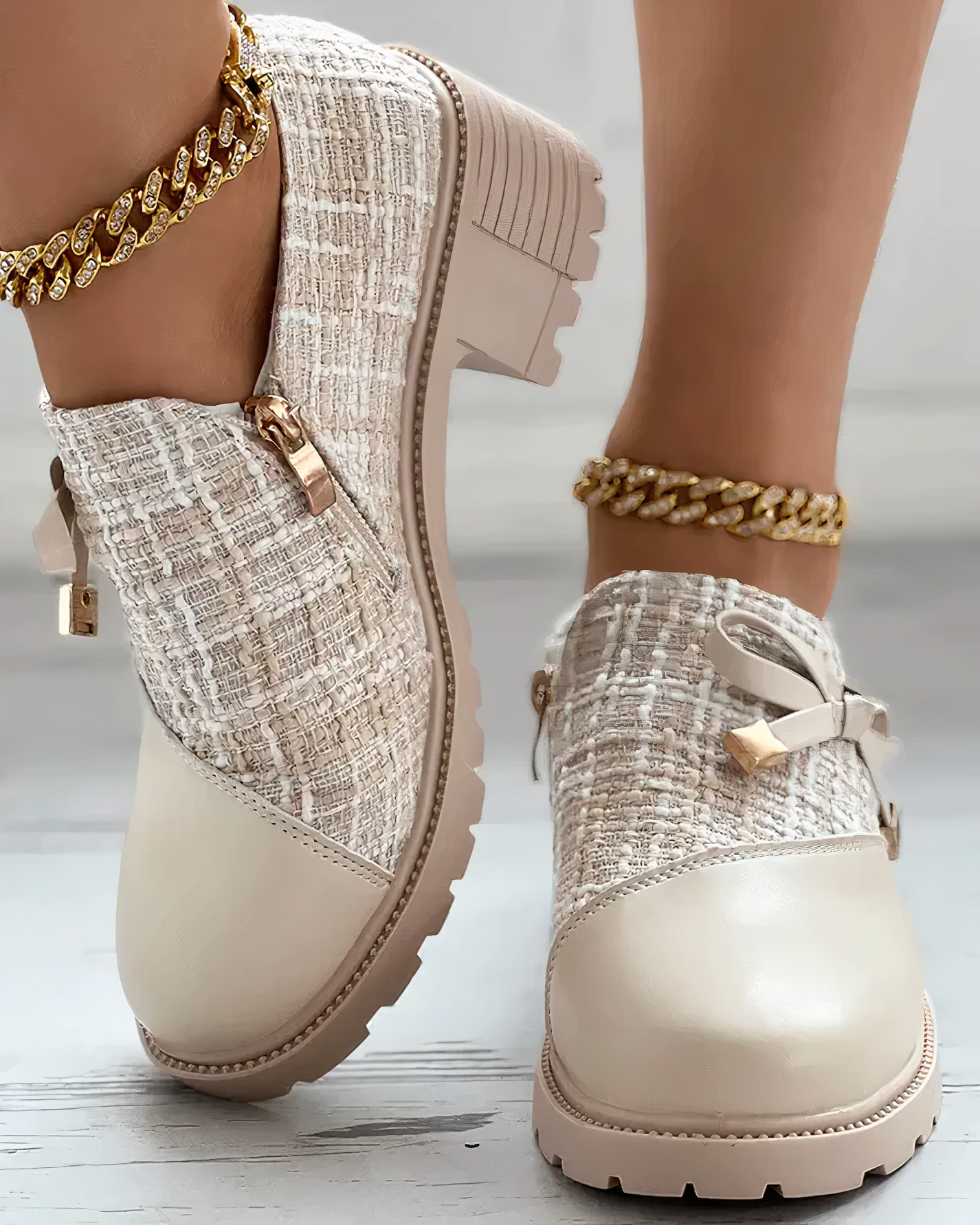 Thick Heels With Point