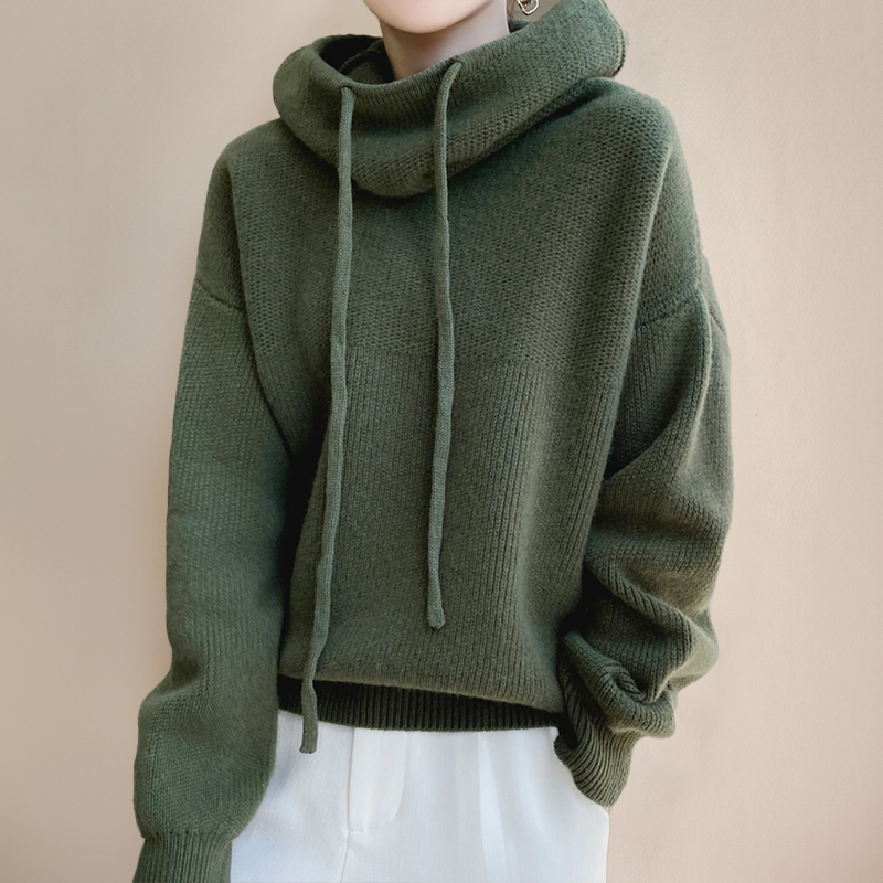 Bestseller Merino Turtleneck Sweater for Women - Edeltraud