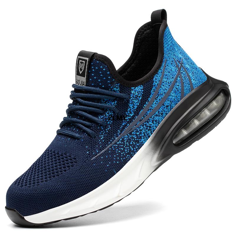 Non-slip Green-Black Safety Shoes