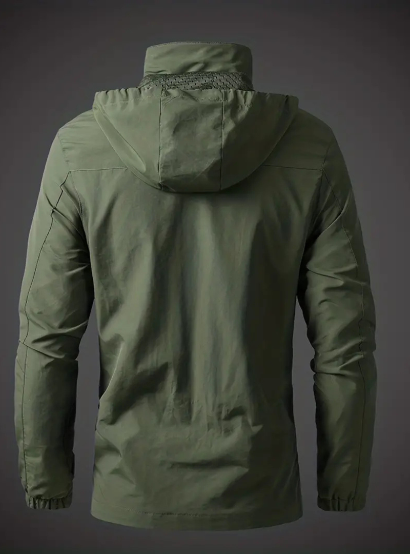 Men Waterproof Rain Jacket Breathable