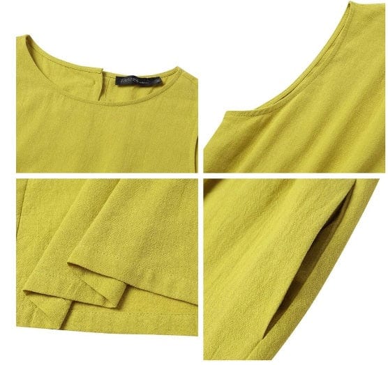 Cotton-Linen Jumpsuit