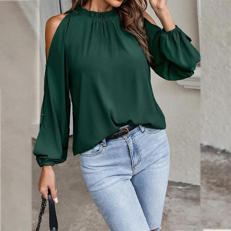 Lysse | Stylish Blouse with Open Shoulders