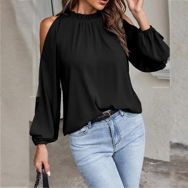 Lysse | Stylish Blouse with Open Shoulders