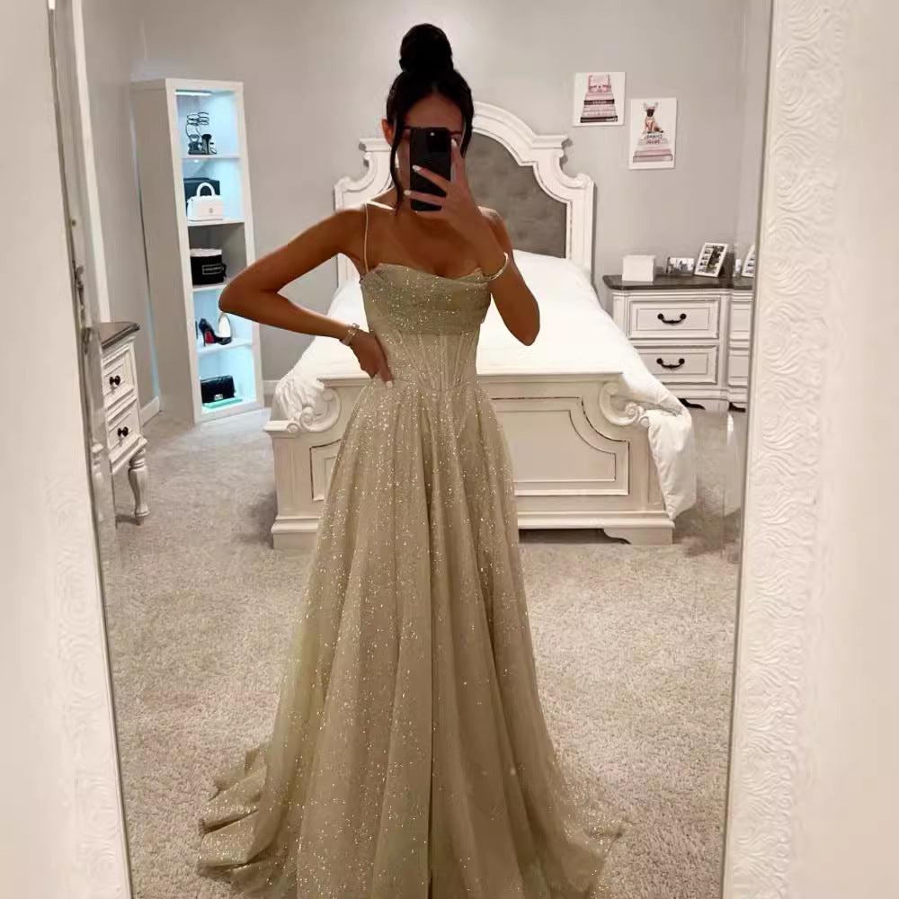 Swinging Dress With Straps