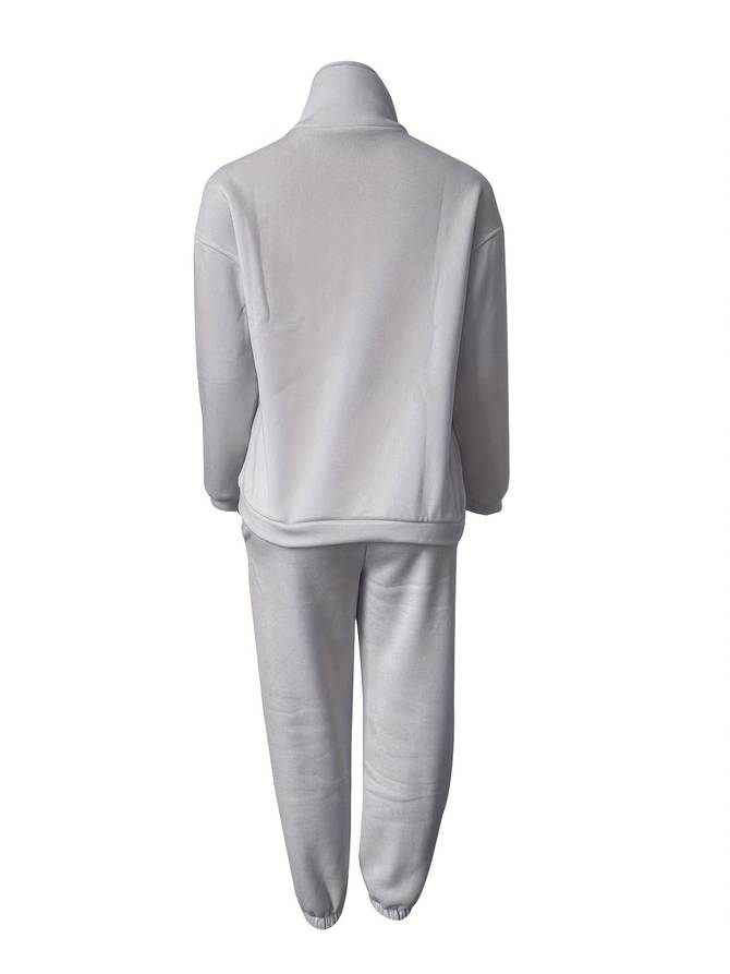 Lysse-Fashion | Jogging Set With Half-High Zipper