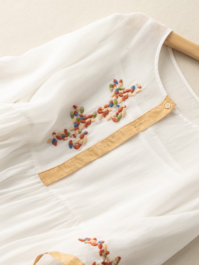 Embroidered Dress