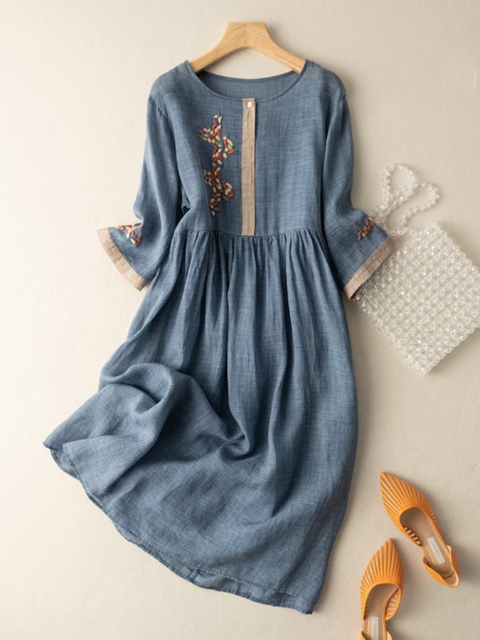 Embroidered Dress