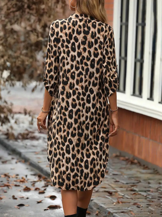 Leopard Print Dress