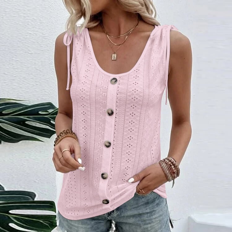 Comfortable T-Shirt with Round Neckline for Women