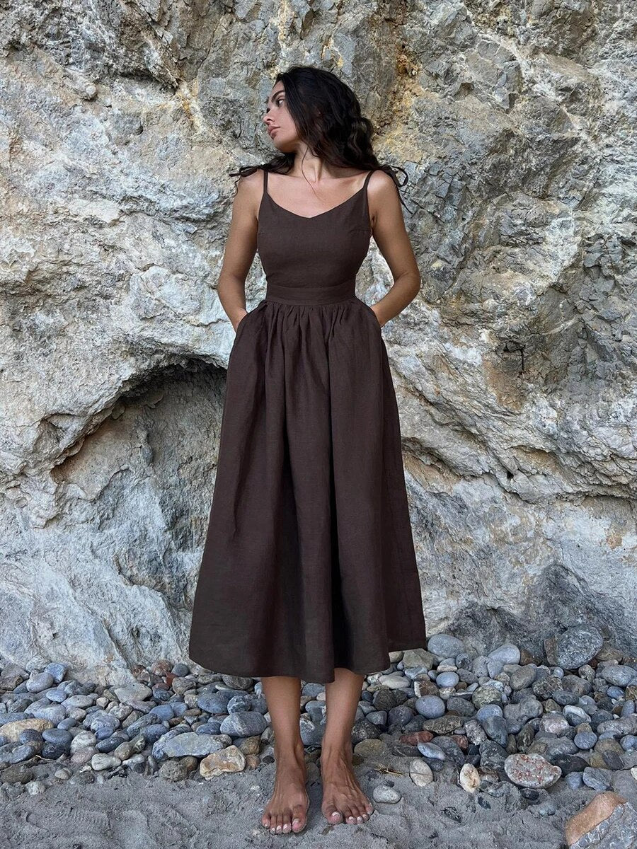 Linen Summer Dress