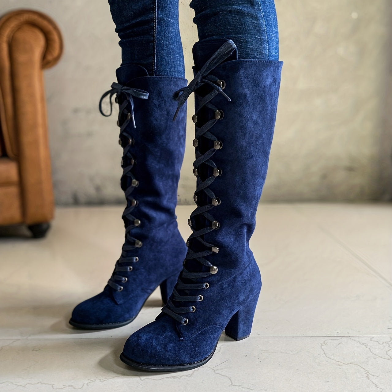 Lysse | Knee-length, Comfortable Long Winter Boots for Women