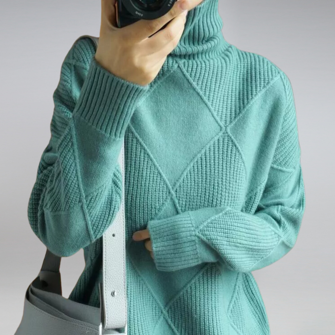 Cashmere Roll Neck Sweater - Sweater With a Luxurious Touch and Breathable Warmth