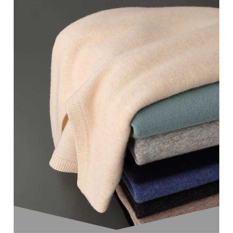Cashmere Pullover Men, V-neck, Soft Cashmere Knit Material