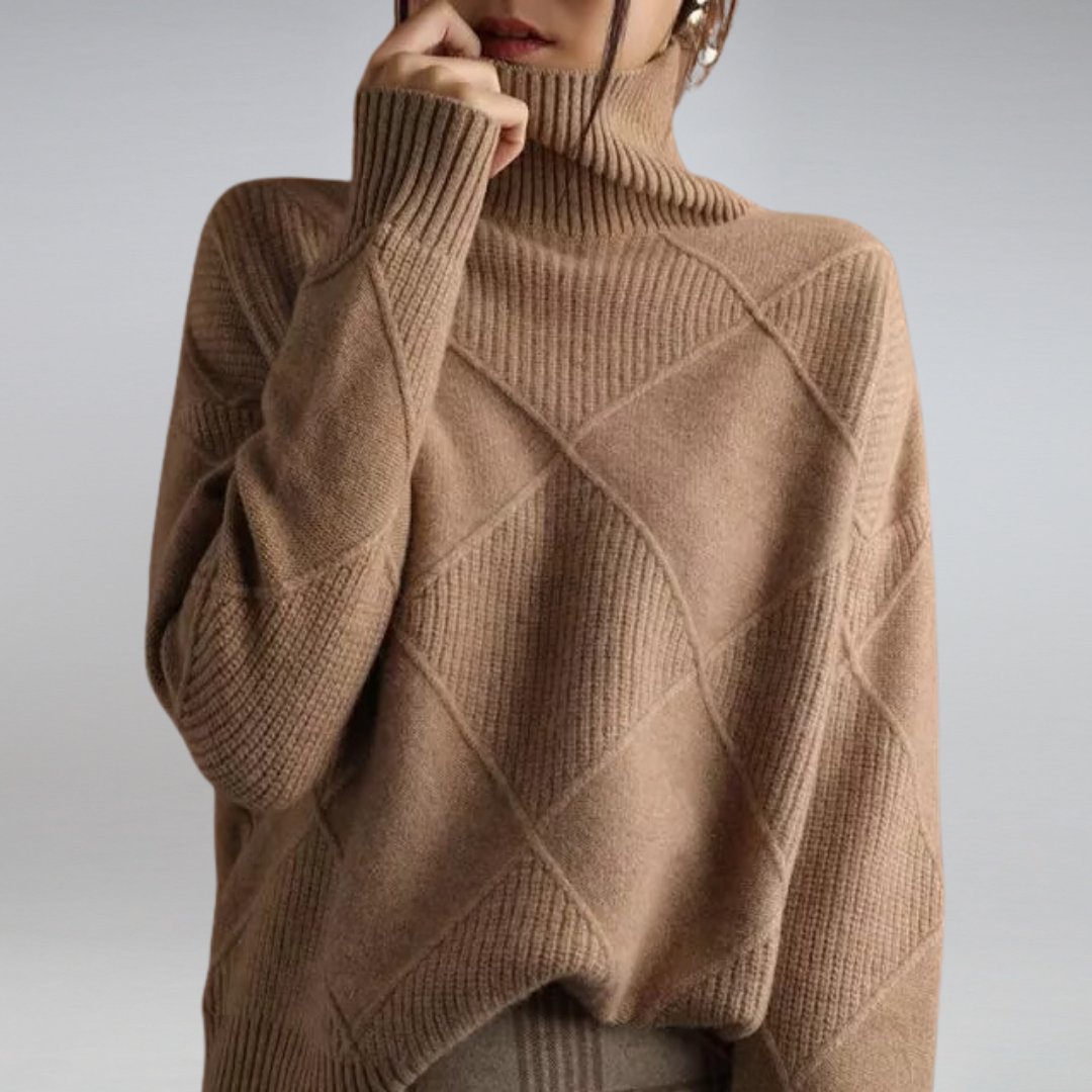 Cashmere Roll Neck Sweater - Sweater With a Luxurious Touch and Breathable Warmth
