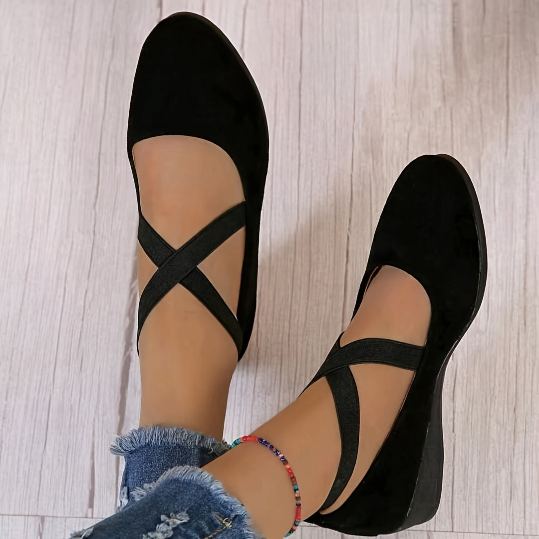 Lysse | Comfortable Flat Wedges
