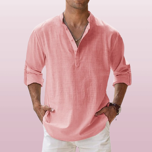 Linen Shirt With Long Sleeves