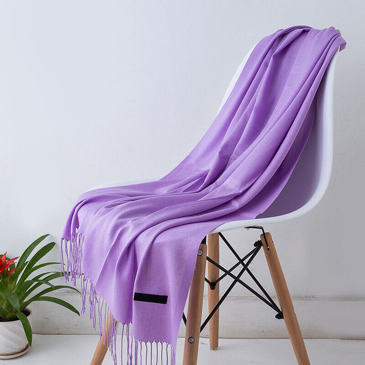 Comfortable Long Cashmere Scarf