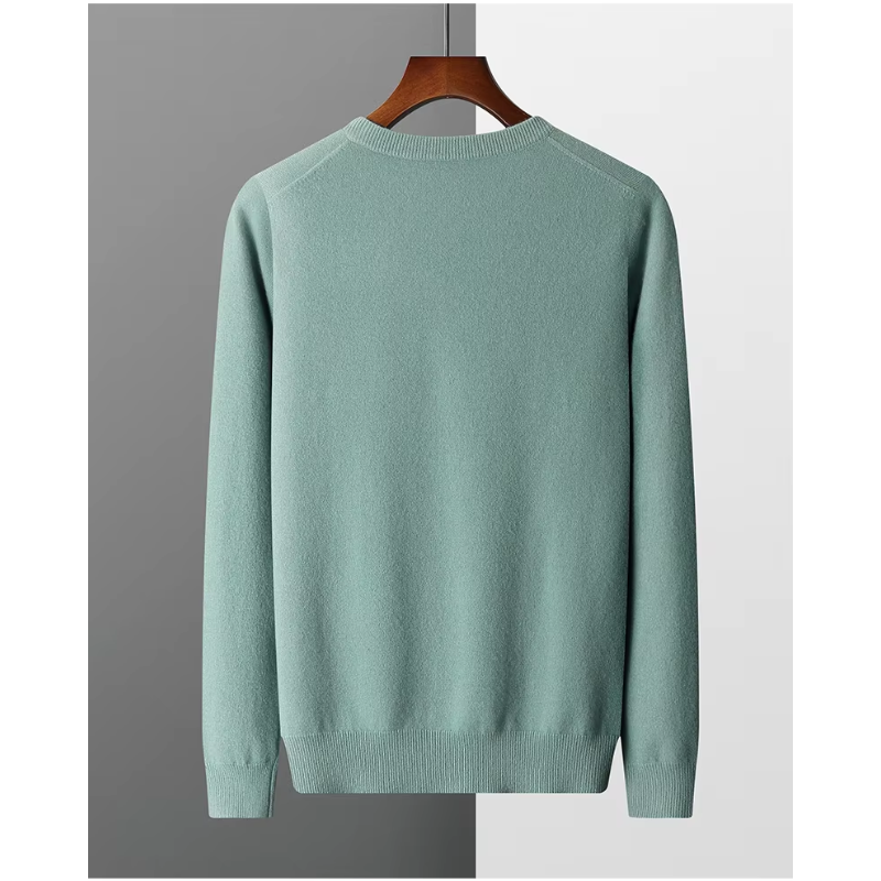 Cashmere Pullover Men, V-neck, Soft Cashmere Knit Material