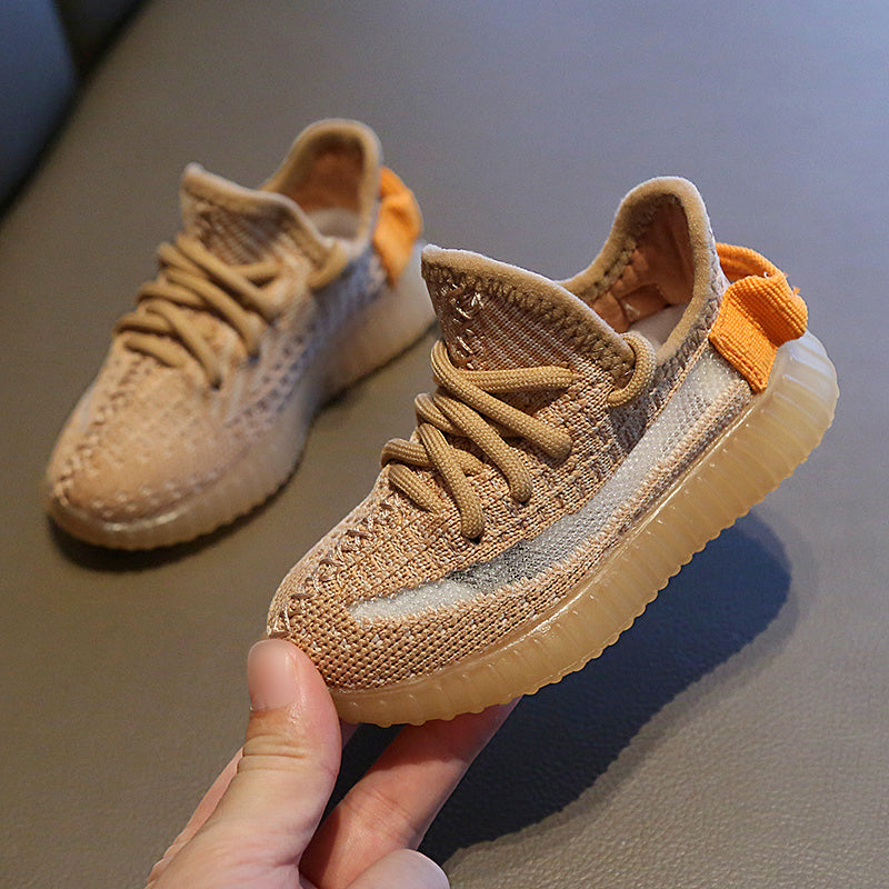 Baby-Coconut-Sneakers: Breathable Mesh Shoes