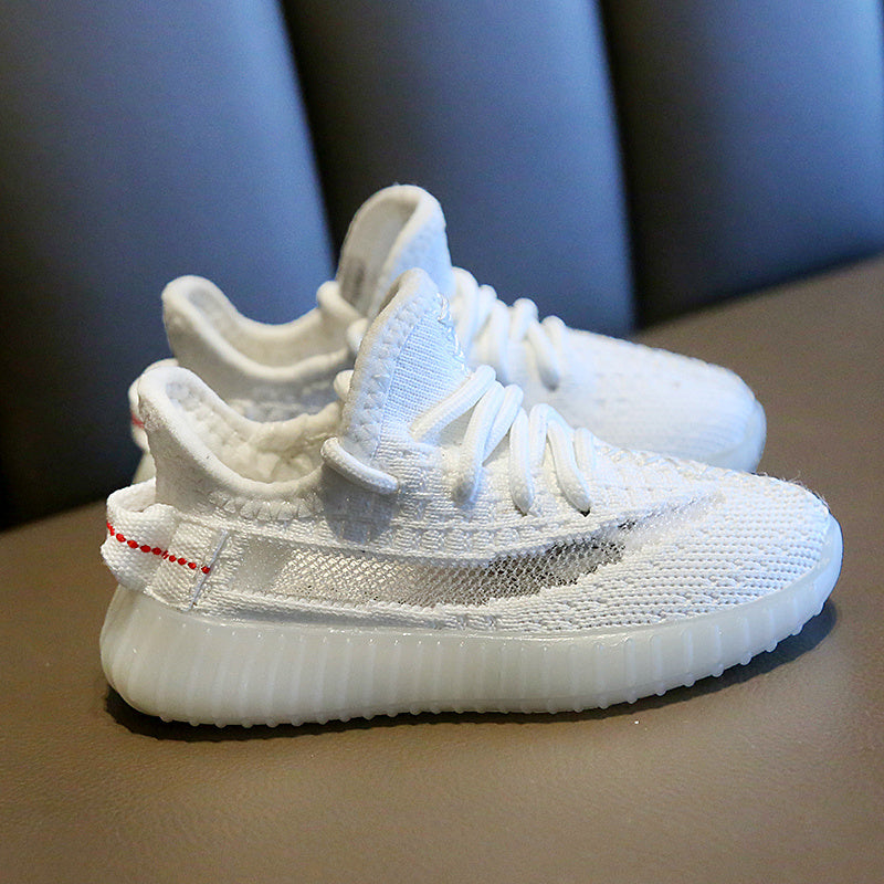 Baby-Coconut-Sneakers: Breathable Mesh Shoes