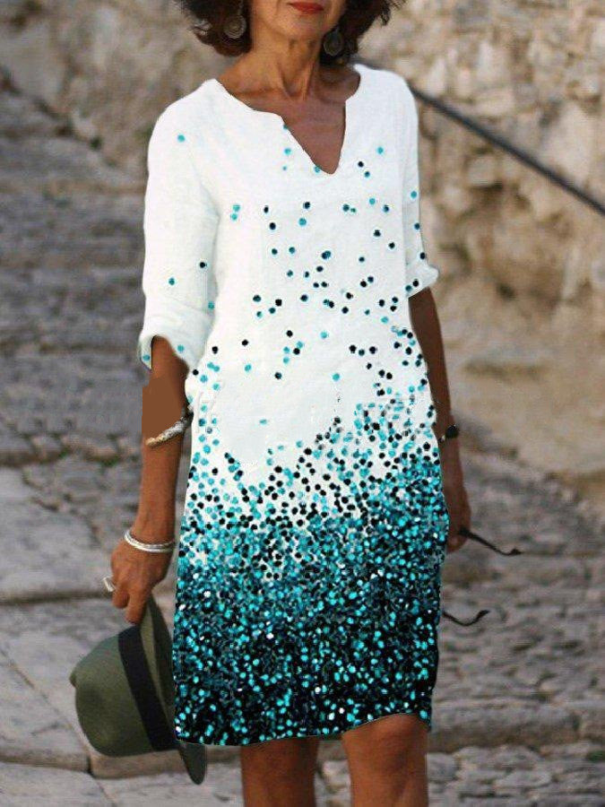 Stylish and Cozy Linen Dress