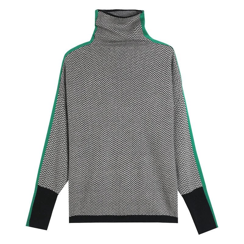 Turtleneck Sweater Made of Cashmere for Women